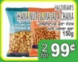 Sabzi Mandi Supermarket Haldiram's chana nuts & masala chana offer