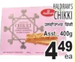 Sabzi Mandi Supermarket Haldiram's Chikki offer