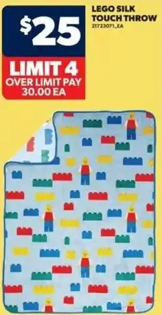 Real Canadian Superstore Lego silk touch throw offer