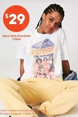 Real Canadian Superstore Spice girls oversized t-shirt offer