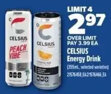 Real Canadian Superstore CELSIUS Energy Drink offer