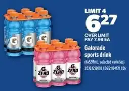 Real Canadian Superstore Gatorade sports drink offer