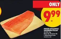 No Frills Fresh atlantic salmon fillet offer