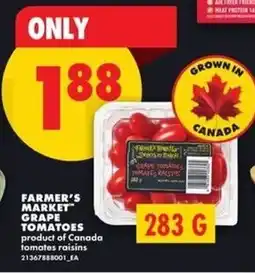 No Frills Farmer's market grape tomatoes offer