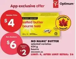 No Frills No name butter offer