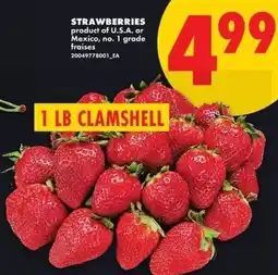 No Frills Strawberries offer