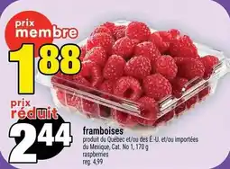 Super C framboises offer