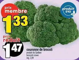 Super C couronne de brocoli offer