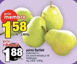 Super C poires Bartlett offer