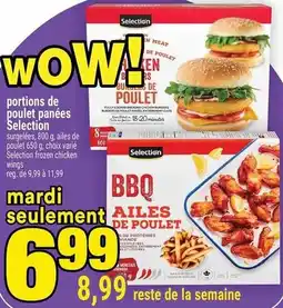 Super C portions de poulet panées Selection offer