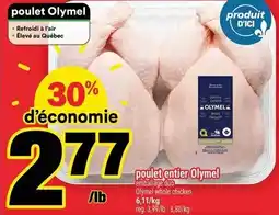 Super C poulet entier Olymel offer