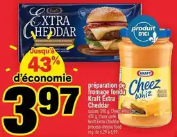Super C préparation de fromage fondu Kraft Extra Cheddar offer