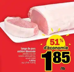 Super C longe de porc entière désossée offer