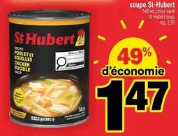 Super C soupe St-Hubert offer