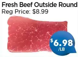 Blue Sky Supermarket Fresh Beef Outside Round offer