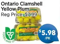 Blue Sky Supermarket Ontario Clamshell Yellow Plum offer