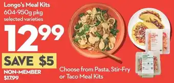 Longo's Meal Kits