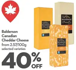 Longo's Balderson Canadian Cheddar Cheese offer