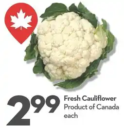 Longo's Fresh Cauliflower offer