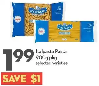 Longo's Italpasta Pasta offer