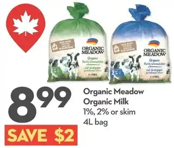 Organic Meadow Organic Milk