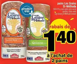Super C pains Les Grains St-Méthode offer