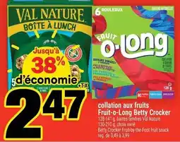 Super C collation aux fruits Fruit-o-Long Betty Crocker offer