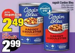 Super C ragoût Cordon Bleu offer
