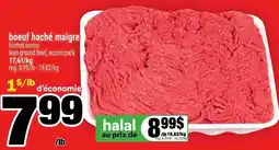 Super C boeuf haché maigre offer