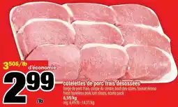Super C côtelettes de porc frais désossées offer