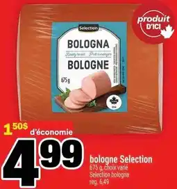 Super C bologne Selection offer