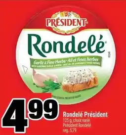 Super C Rondelé Président offer