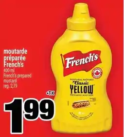 Super C moutarde préparée French's offer
