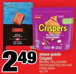 Super C amuse-gueule Crispers offer