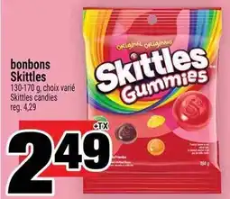 Super C bonbons Skittles offer