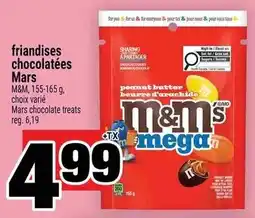 Super C friandises chocolatées Mars offer