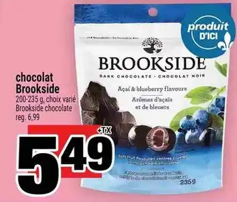 Super C chocolat Brookside offer