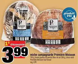 Super C miche campagnarde Première Moisson offer