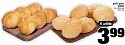 Super C petits pains Kaiser offer
