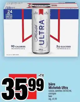 Super C bière Michelob Ultra offer