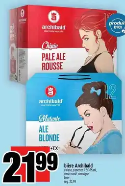 Super C bière Archibald offer
