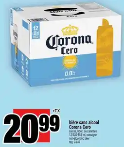 Super C bière sans alcool Corona Cero offer