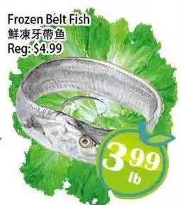 Food Depot Supermarket Frozen Belt Fish offer