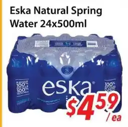 Bestco Food Mart Eska Natural Spring Water offer