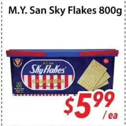 Bestco Food Mart M.Y. San Sky Flakes offer