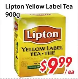 Bestco Food Mart Lipton Yellow Label Tea offer
