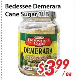 Bestco Food Mart Bedessee Demerara Cane Sugar 3LB offer