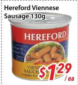 Bestco Food Mart Hereford Viennese Sausage offer