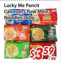 Bestco Food Mart Lucky Me Pancit Caonton Chow Mein Noodles offer