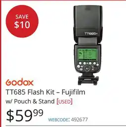 Vistek Godox TT685 Flash Kit - Fujifilm offer